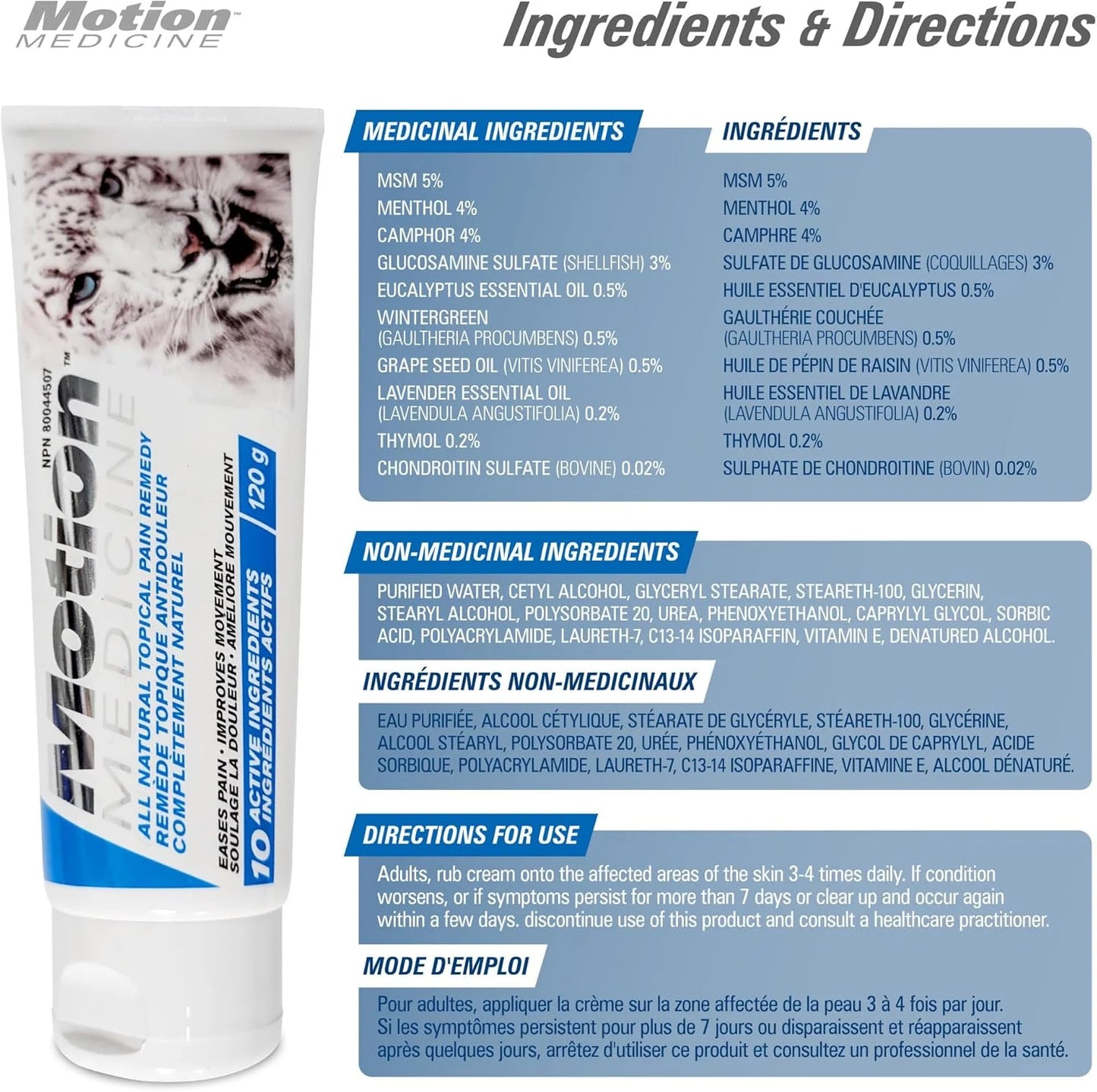 Motion Medicine Topical Pain Remedy— 120g