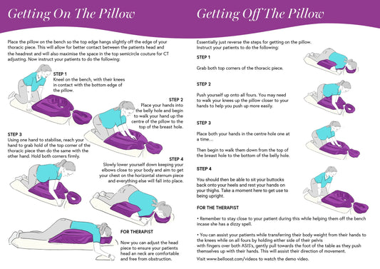Getting On/Off The pillow