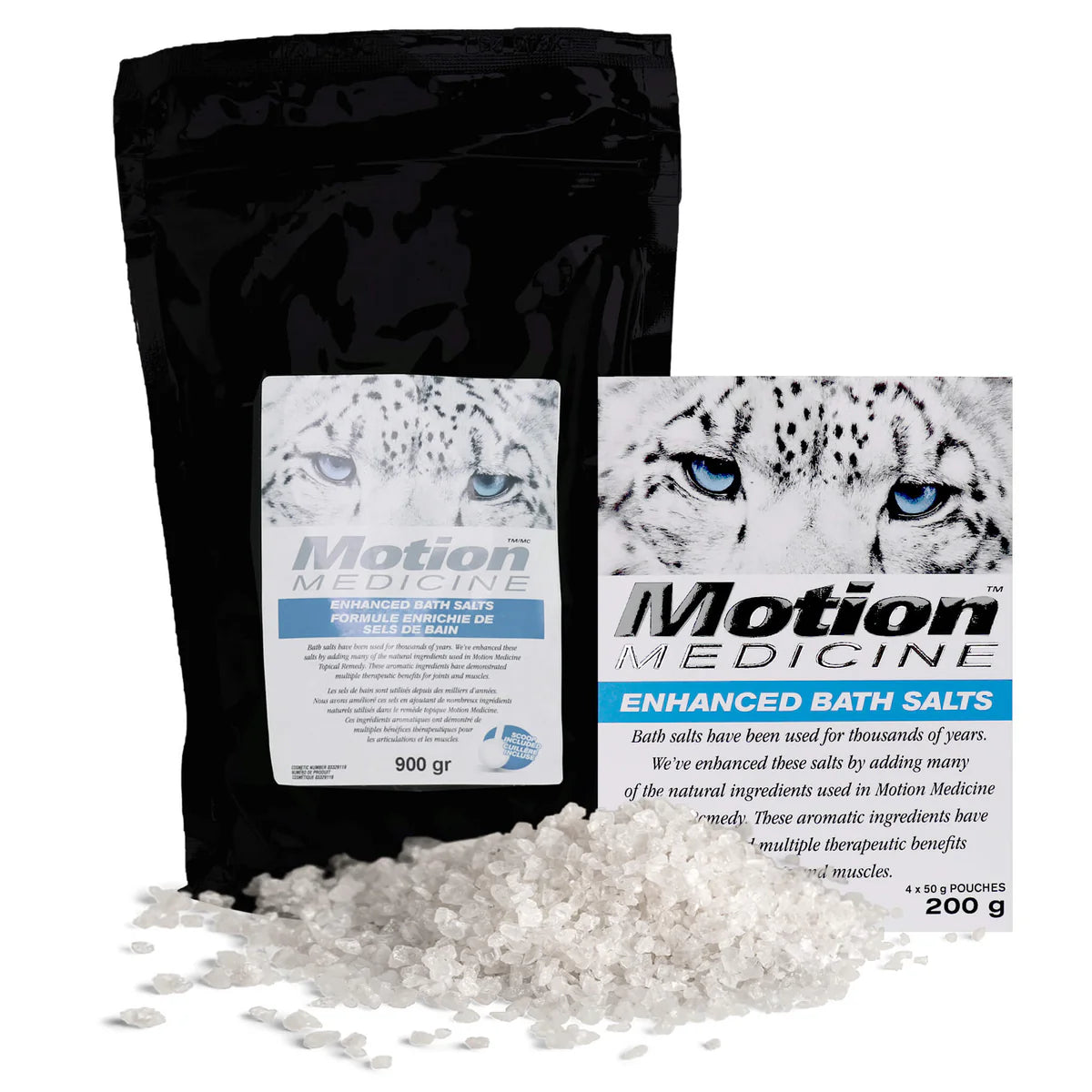 Motion Medicine Enhanced Bath Salts — 4 x 50g