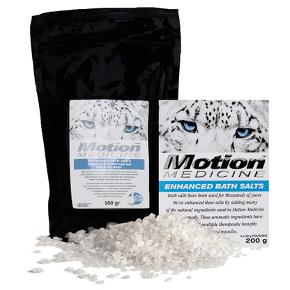 Motion Medicine Enhanced Bath Salts — 4 x 50g
