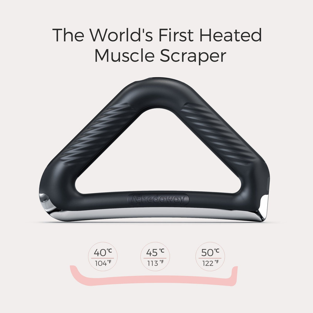Achedaway Large Heated Scraper heat settings